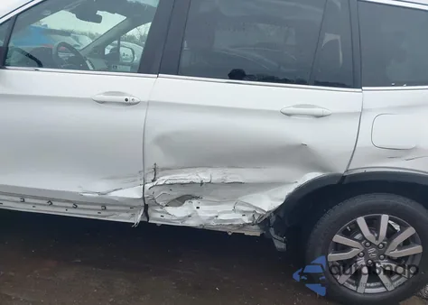 2020 Honda Pilot 2Wd Ex-L z USA, uszkodzony, nr VIN 5FNYF5H52LB020433